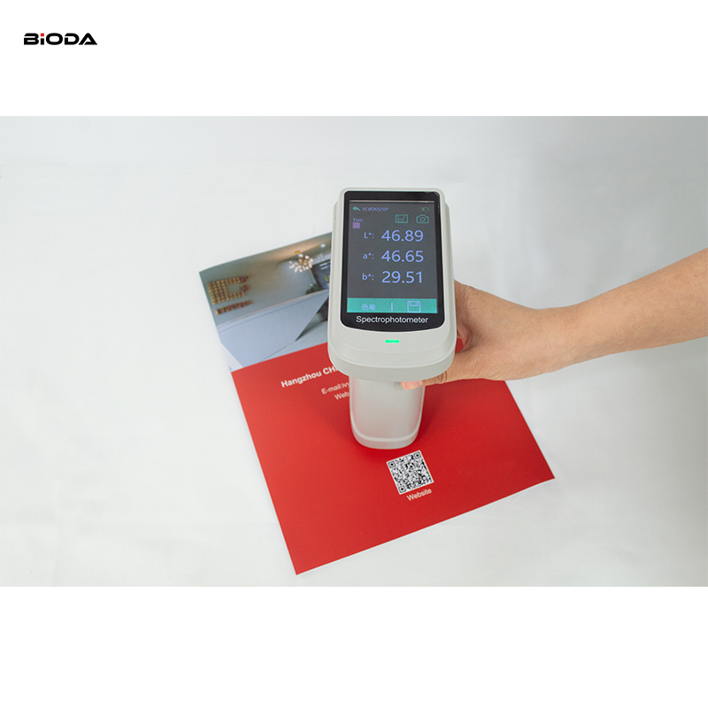 Professional Bluetooth 400-700nm Wavelength SCI+SCE D/8 Color Measurement Spectrophotometer