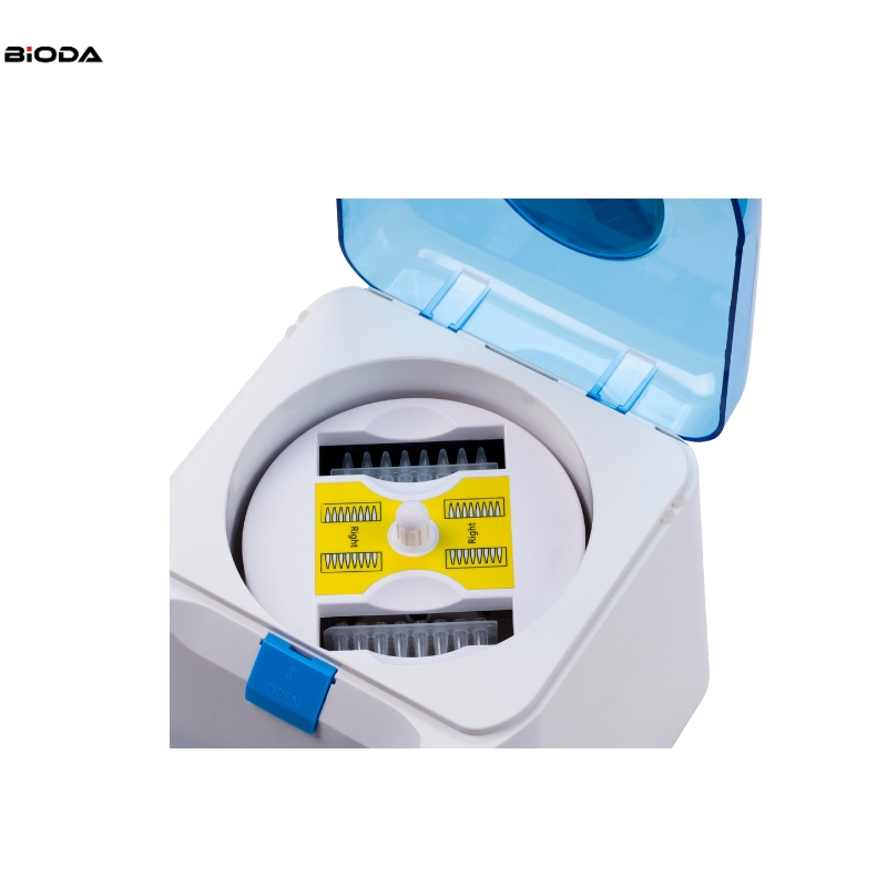 Laboratory Mini plate Spinner 2200~2800rpm PCR Plates 96 wells Centrifuge for Microplates