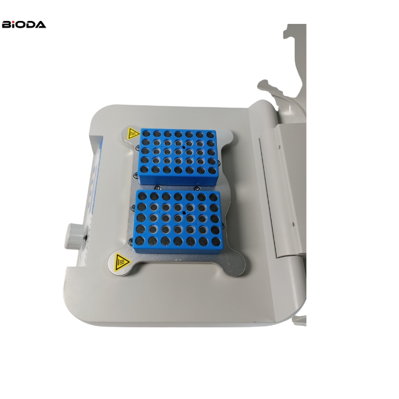 Laboratory PID Sample PCR Plates Microtubes Mixing Microplate Thermo Shaker With Heating Lid