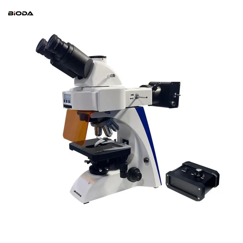 High Magnification Iris Diaphragm Condenser Dark Field Phase Contrast Fluorescence Digital Microscope