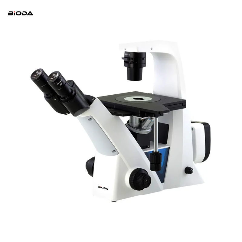 Scientific Research Digital Cell Tissue Medical Diagnostics Culture IVF Biological Inveted Microscope