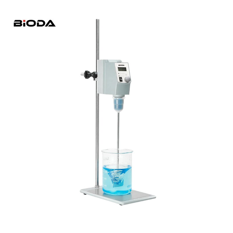 Laboratory Pharmaceutical Chemical Mixing Equipment 40L LCD Digital Overhead Stirrer