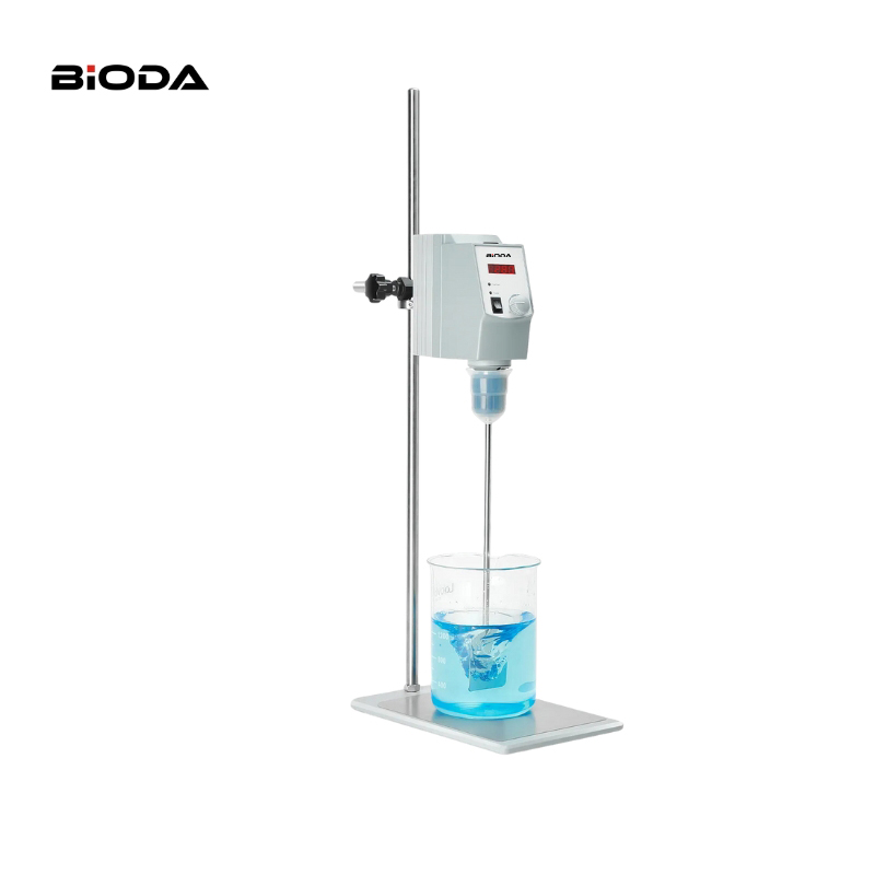 High Torque Laboratory Cosmetics Chemical Mixing Cheap LED 20l Overhead Stirrer Mixer Laboratory