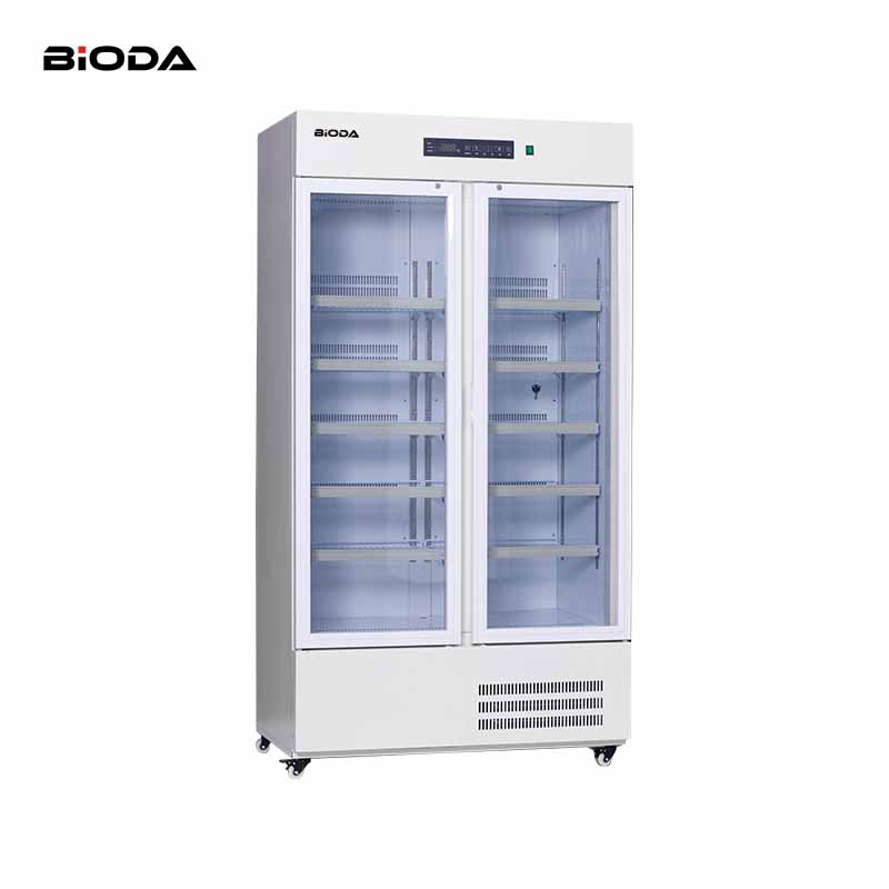 660L 2-8 Degrees Two Doors Frost-free Medical Refrigerator For Lab