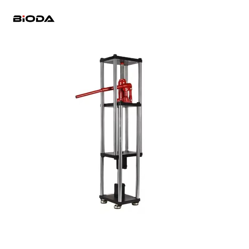 Manual Type Hydraulic Tension and Compression test Stand Pressure Measuring Instrument